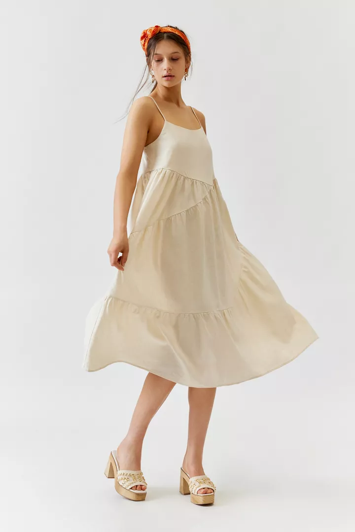 eco friendly fashion midi dress