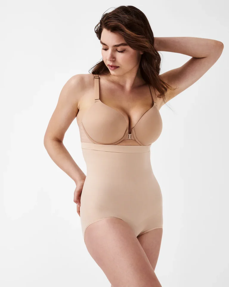 high-waisted body shaper